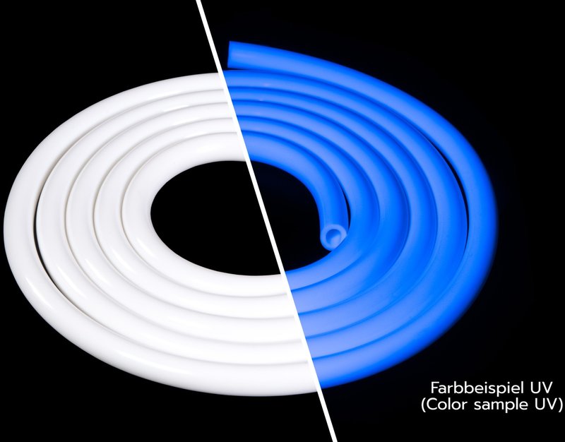 Alphacool tubing AlphaTube HF 16/10 (3/8ID) - UV white