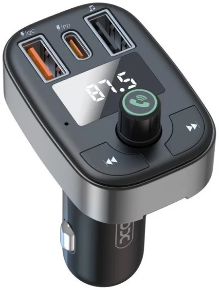 XO Bluetooth FM Transmitter with 2 USB Charging Ports