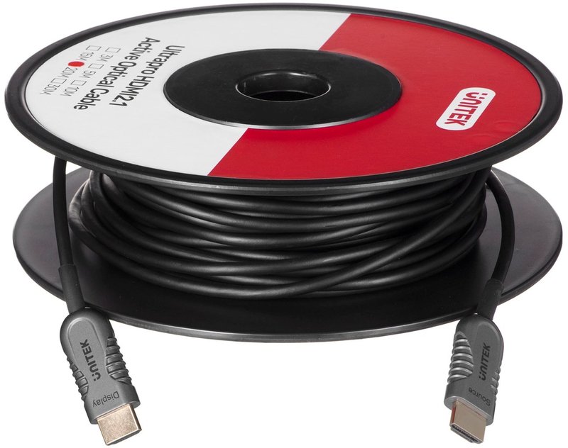 Cable HDMI (2.1 8K) 20M Active Optical Unitek C11030DGY