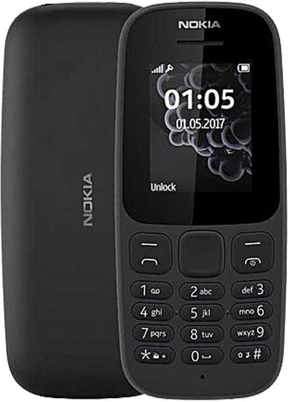 nokia 105 2019 dual sim black ta 1174