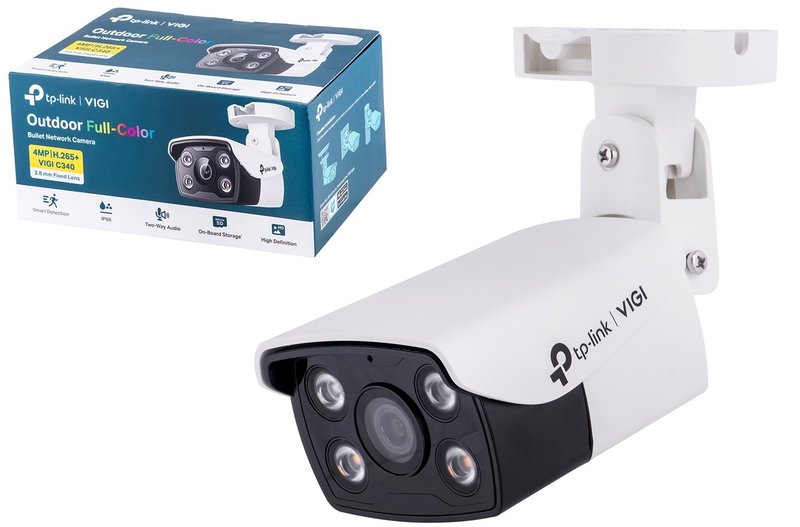 TP-Link VIGI C540 4mm 4MP Outdoor Full-Color Pan Tilt Network Camera
