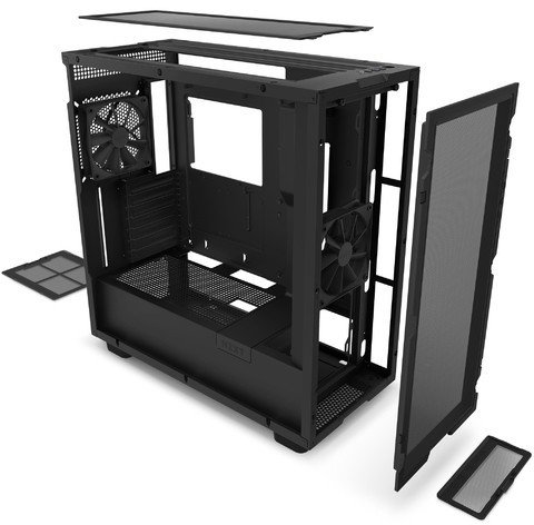 NZXT H7 Flow Midi-Tower - schwarz - Arvutitark