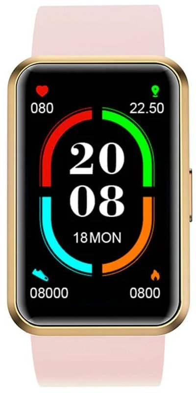 Blackview Smartwatch R5 1.57 inches 260 mAh pink - Arvutitark
