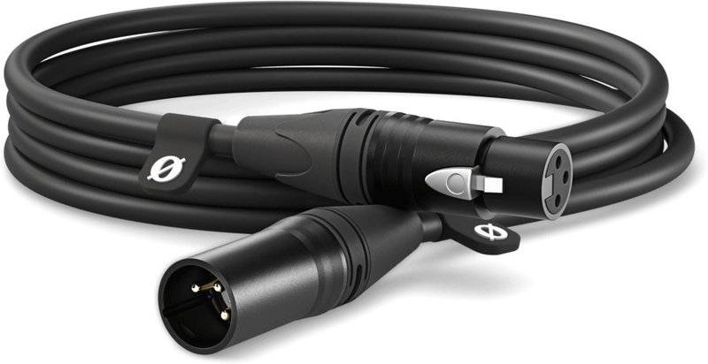 Rode cable XLR 3m, black - Arvutitark