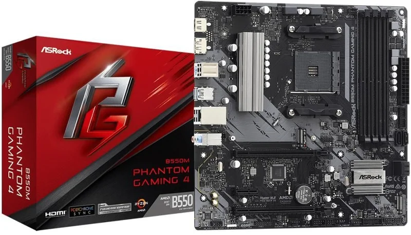 ASROCK A520M-HVS AM4 2xDDR4 mATX MB - Arvutitark