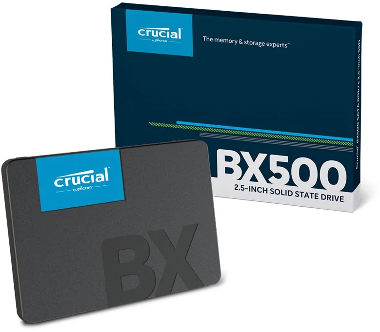 Crucial BX500 2TB 3D NAND SATA 2.5-inch SSD, 540/500 MB/s - Arvutitark