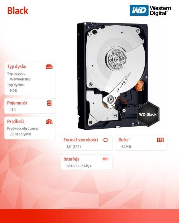 WD RED NAS 6TB WD60EFAX 256MB HDD - Arvutitark