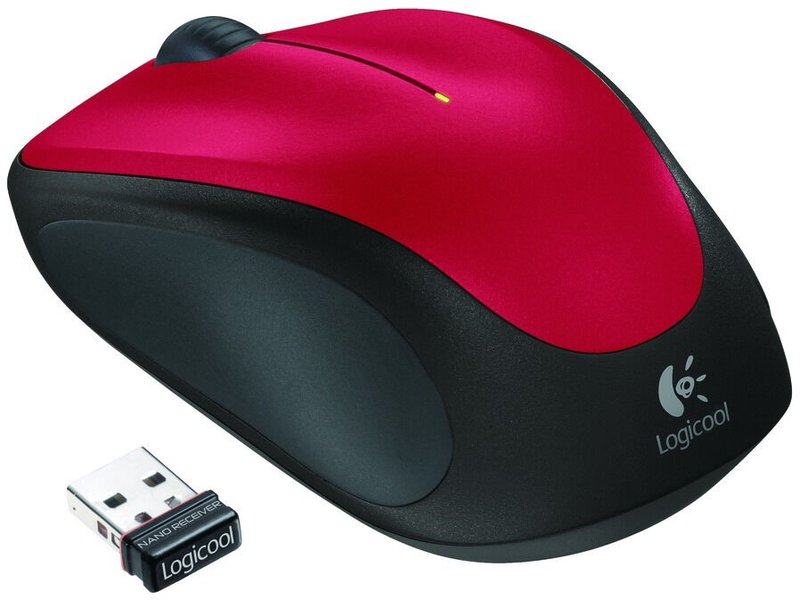 LOGITECH M330 Silent Plus Red - EMEA - Arvutitark