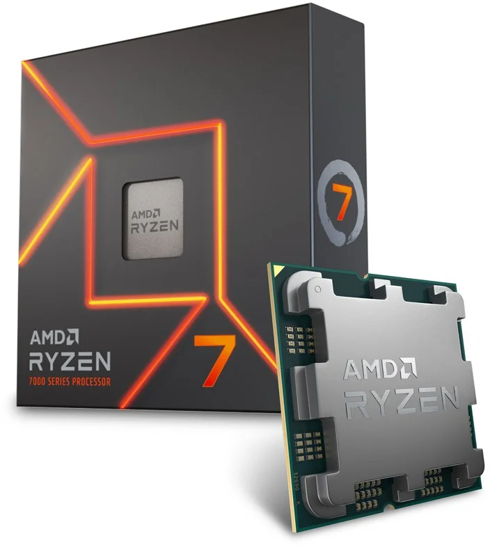 AMD Ryzen 7 7700X BOX AM5 8C/16T 105W - Arvutitark