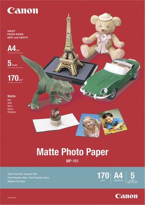 Canon photo paper SG-201 10x15 260g 5 sheets - Arvutitark