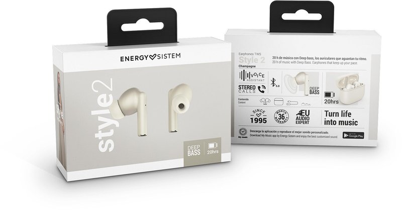  Energy System Auriculares Eco True Wireless