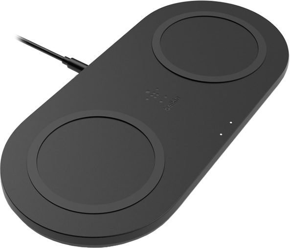 Belkin BOOSTCHARGE Dual Wireless Charging Pads, Charging up to 10W