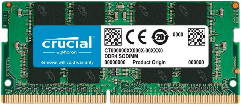 CRUCIAL DDR4 16GB 3200 2x PC4-25600 Laptop Memory RAM SODIMM 2Pcs 16GB  3200MHZ