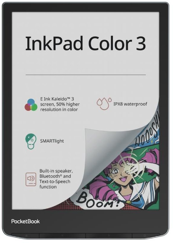 PocketBook 743 InkPad Color 3 Storm Sea 7.8-inch E-Reader - Arvutitark