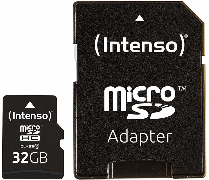 Micro SD 32GB clase 10 — 330ohms