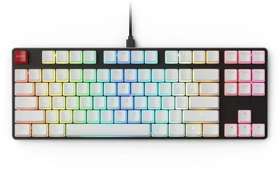 Glorious PC Gaming Race Keycaps ABS 105 Negro Layout ES