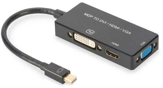 Cable Mini Display a Hdmi – Vga – Dvi convertidor