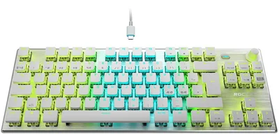 ROCCAT Unveils Vulcan TKL PRO Keyboard in White