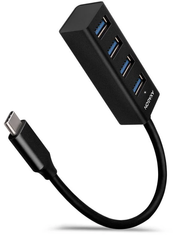 USB-C Mini Hub with Multiple USB-C and USB-A Ports