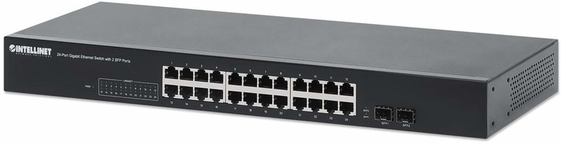 INTELLINET 24-Port Gigabit Switch - Arvutitark