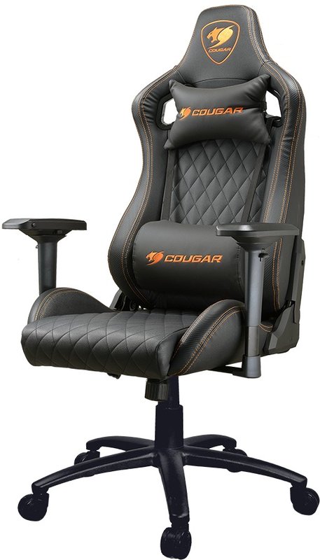 Cougar Armor S - gaming chair, black/orange, Gaming Chairs, M Gaming