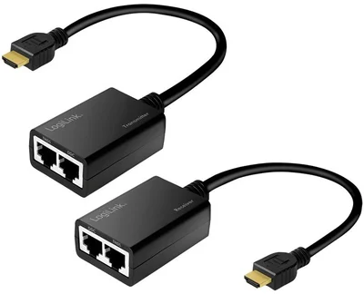 LogiLink HDMI EXtender up to 30m, 1080p/60Hz, 0.3m - Arvutitark