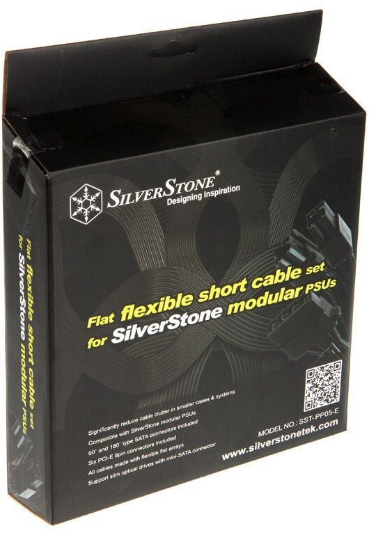 SilverStone kurzes Netzteil-Kabelset für Strider, - Arvutitark
