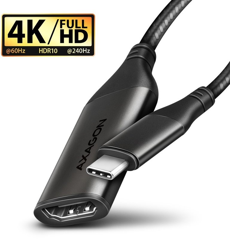AXAGON RVC-HI2M USB-C zu HDMI 2.0 Adapter, 4K/60Hz, - Arvutitark