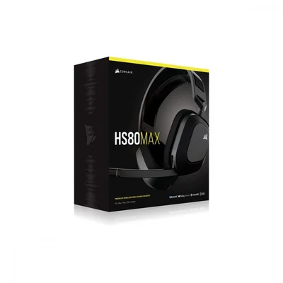 CORSAIR HS80 MAX WIRELESS Gaming Headset, Steel Gray (EU) - Arvutitark