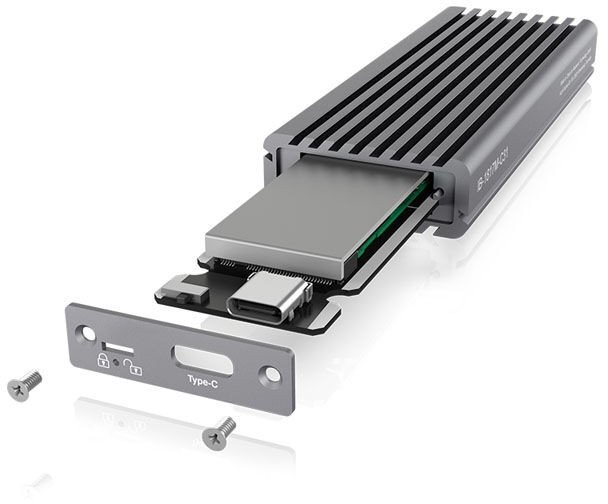 Boitier externe USB 3.1 Icy Box IB-1816M-C31 - NVMe M.2 (Noir