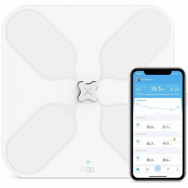 Picooc smart scale S1 Pro V2, white - Arvutitark