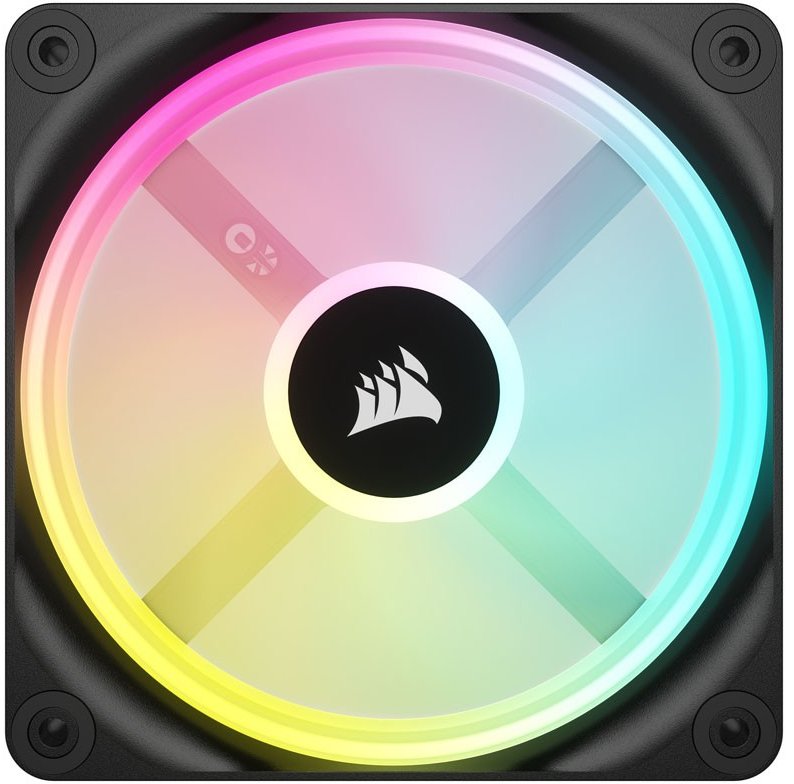 Ventilateur Corsair iCUE LINK QX120 RGB Triple Pack Noir