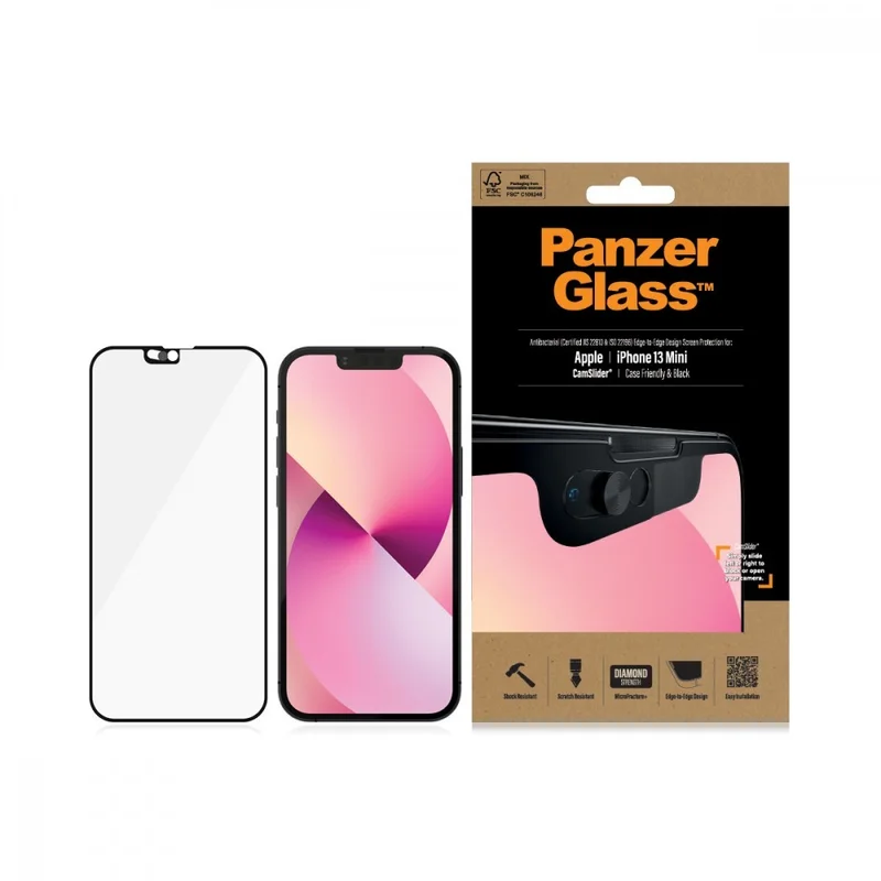 PanzerGlass CamSlider Privacy Screen Protector - For iPhone 13