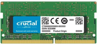 Crucial 16GB DDR5-4800 SODIMM CL40 (16Gbit), - Arvutitark