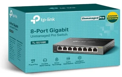 TP-Link TL-SG108E Switch 8 puertos Gigabit
