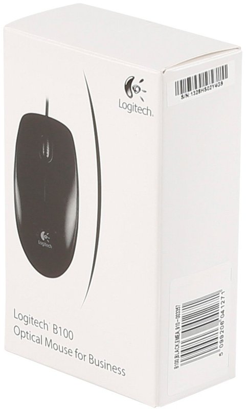 Logitech B100 - mouse - USB