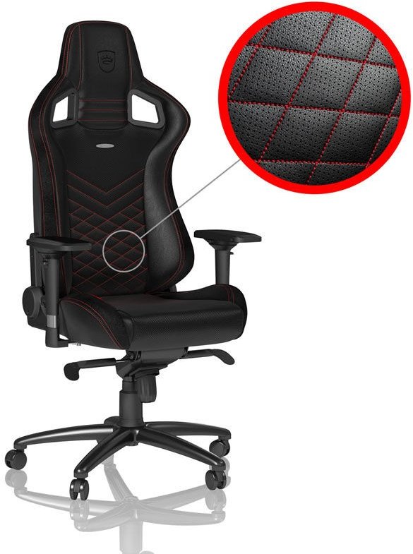 noblechairs EPIC Compact Gaming Stuhl - schwarz/carbon