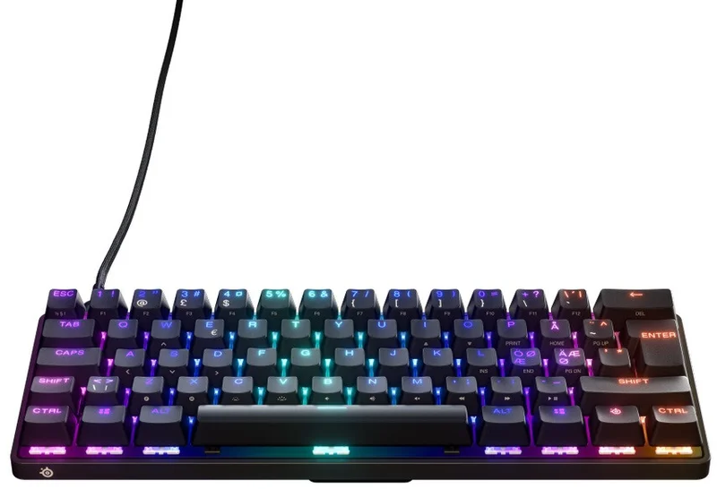 SteelSeries Gaming Keyboard Apex 9 Mini, RGB LED light, - Arvutitark