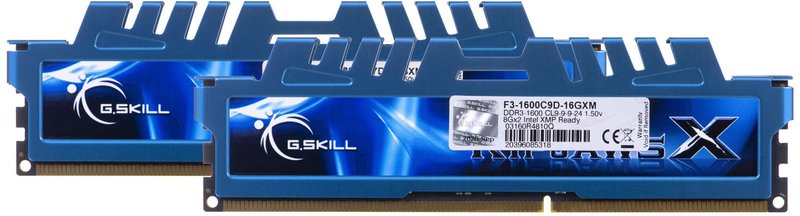 ▷ G.Skill 16GB DDR3-1600MHz module de mémoire 16 Go 2 x 8 Go