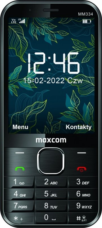 Téléphone portable à touches Maxcom MM334 - 4G - 1400 mAh