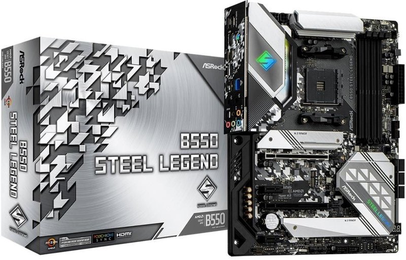 ASRock > B550 Steel Legend