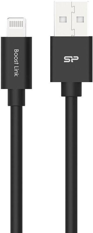 Silicon Power cable USB - Lightning Boost Link 1m, black - Arvutitark