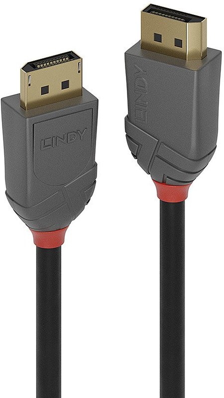 Lindy Slim DisplayPort 1.4 cable